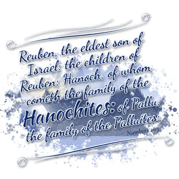Numbers 26:5 – Reuben, the eldest son of Israel: the children of Reuben; Hanoch, of whom cometh the family of the Hanochites: of Pallu, the family of the Palluites: